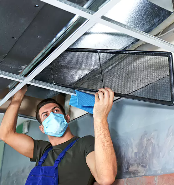 Professional Air Duct Pollen Cleaning in Shirley, NY